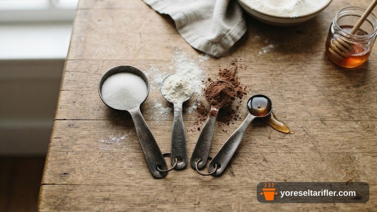 1 Yemek Kaşığı Kaç Gram? Kaşık Ölçüleri Tablosu