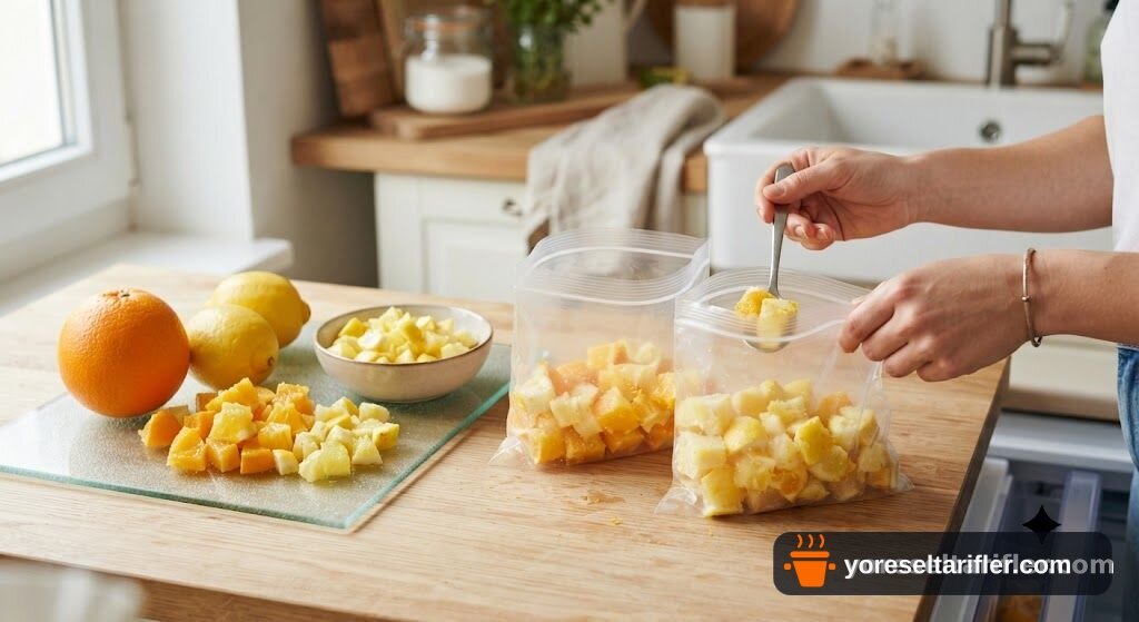 1 Portakal 2 Limondan Limonata Tarifi — Adım 1
