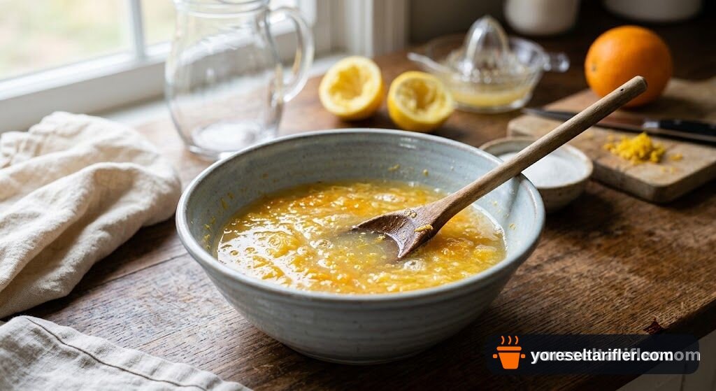1 Portakal 2 Limondan Limonata Tarifi — Adım 5