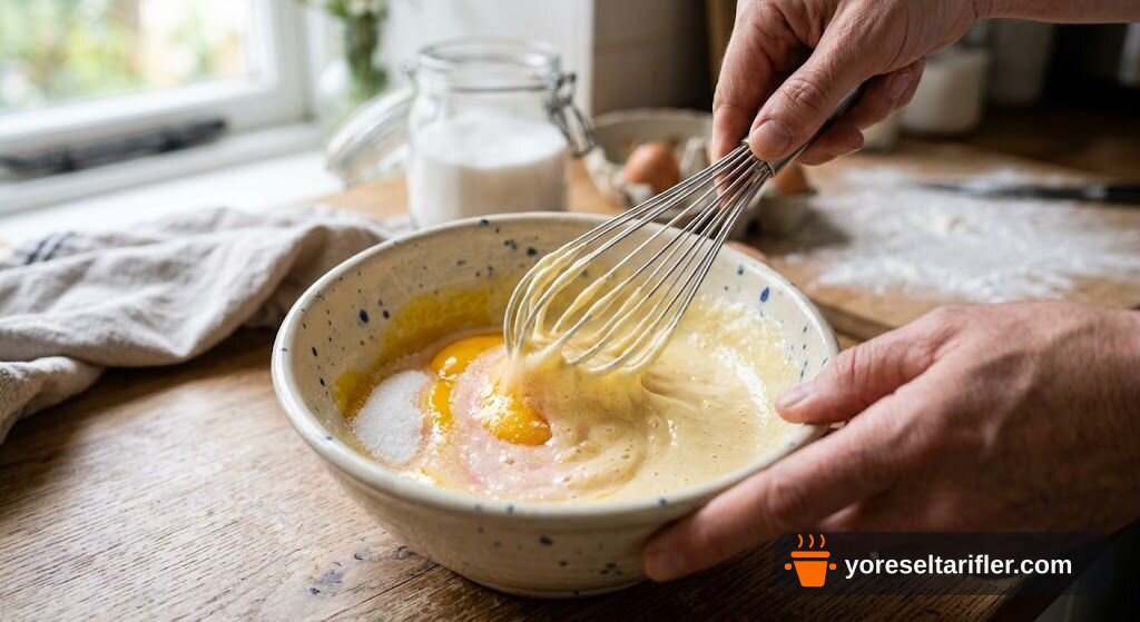 1. Yaş Pastası Tarifi — Adım 1