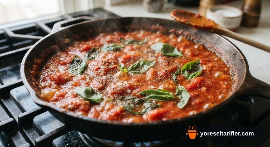 10 Dakikada Vegan Spagetti Tarifi — Adım 6
