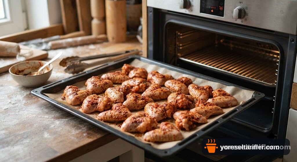 Acı Soslu Çıtır Tavuk Kanadı Tarifi — Adım 3