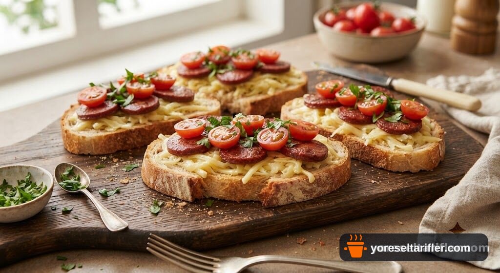 Açık Tost Tarifi — Adım 3