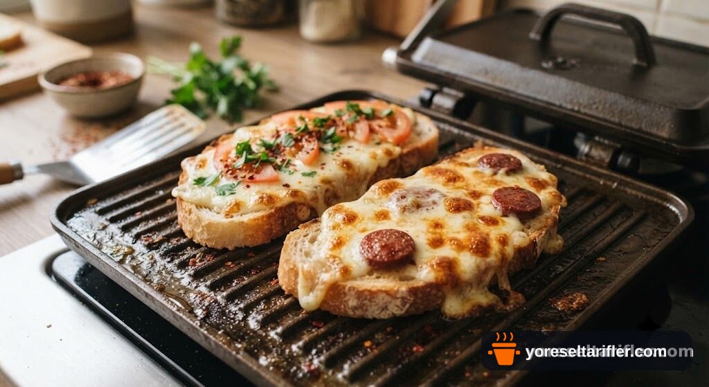 Açık Tost Tarifi — Adım 5