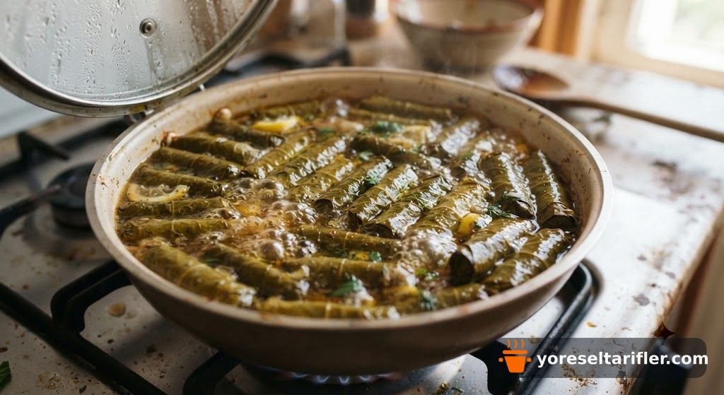 Acılı Ekşili İncecik Adana Yaprak Sarması Tarifi — Adım 13