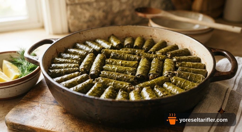Acılı Ekşili İncecik Adana Yaprak Sarması Tarifi — Adım 9