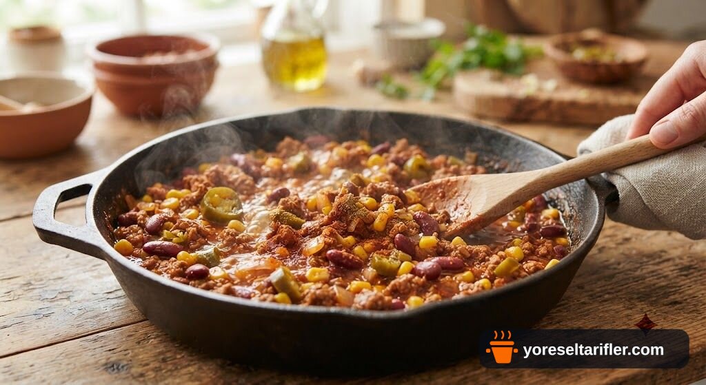Acılı Kıymalı Lazanya Tarifi — Adım 2