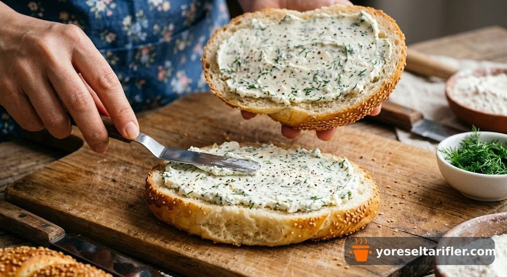 Açma Sandviç Hindi Füme ve Peynirli Tarifi — Adım 3