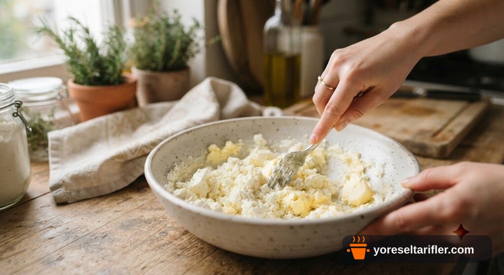 Anne Poğaçası Tarifi — Adım 1