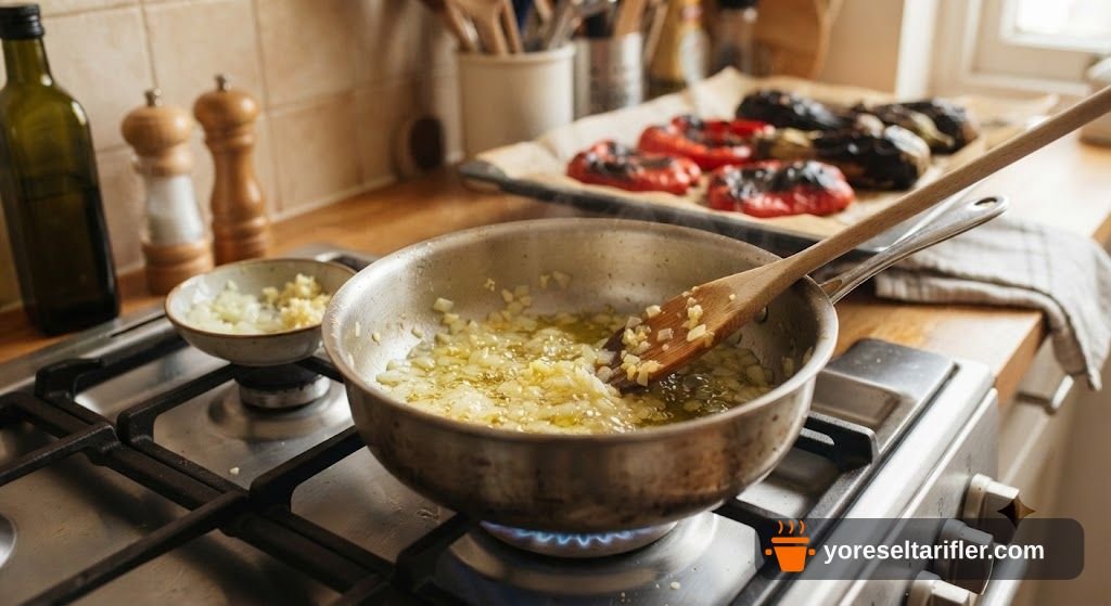 Ajvar Tarifi — Adım 2