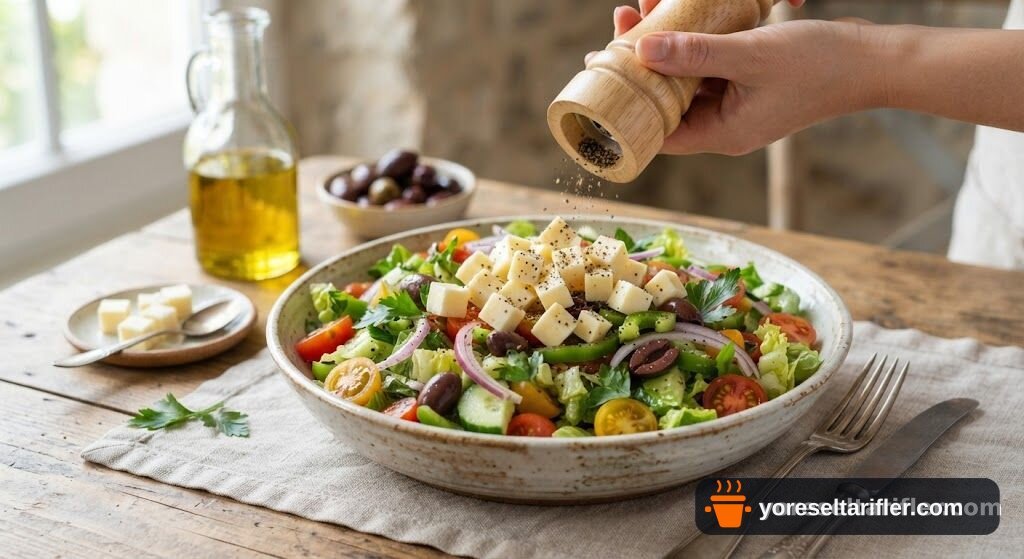 Akdeniz Salatası Tarifi — Adım 5