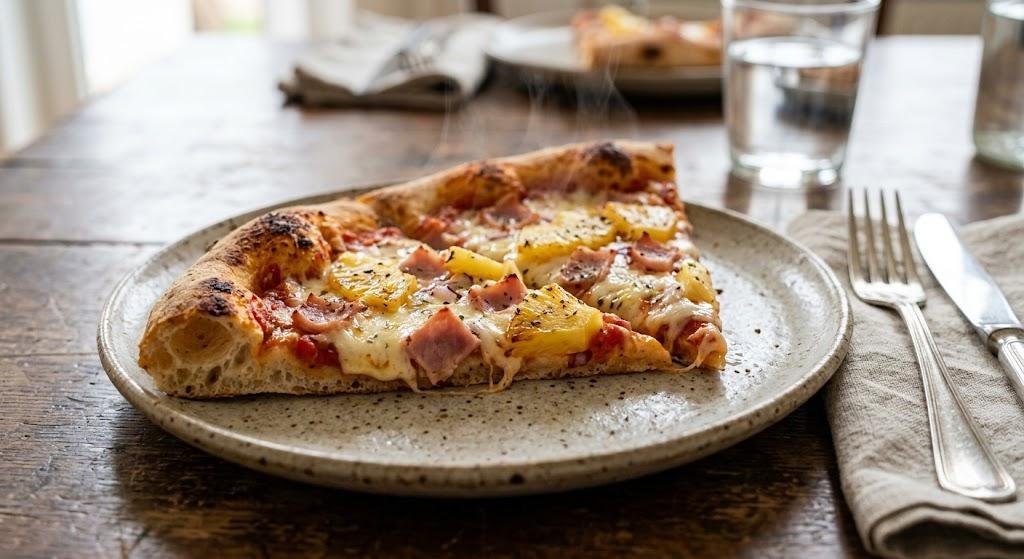 Ananaslı Jambonlu Pizza Tarifi — Adım 9