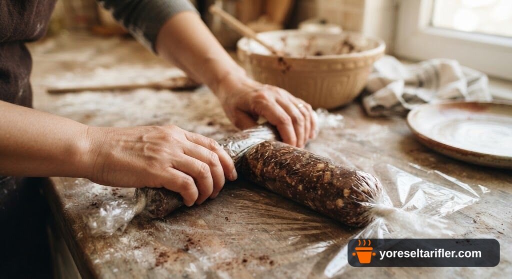 Anne Usulü Mozaik Pasta Tarifi — Adım 6