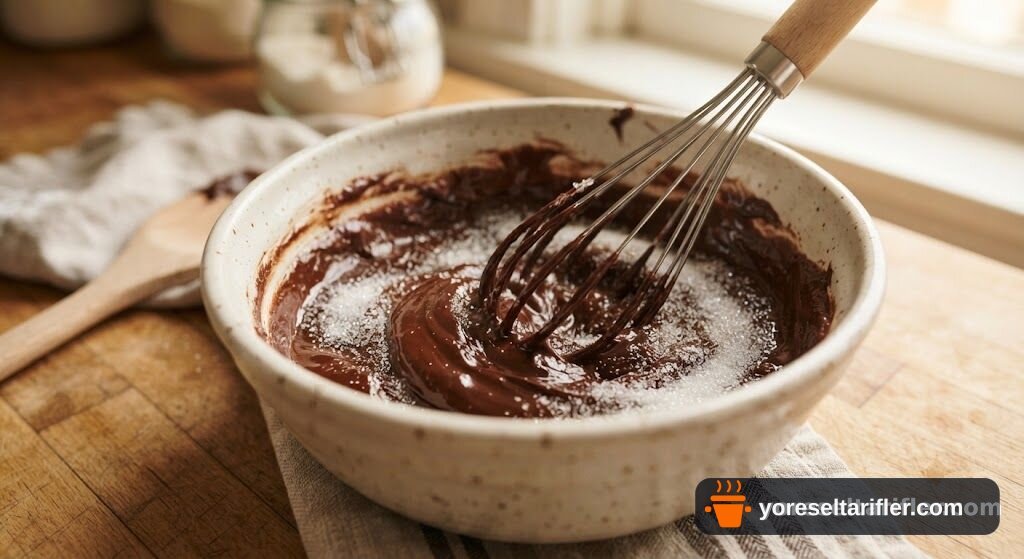 Antep Fıstıklı Yoğun Çikolatalı Brownie Tarifi — Adım 2