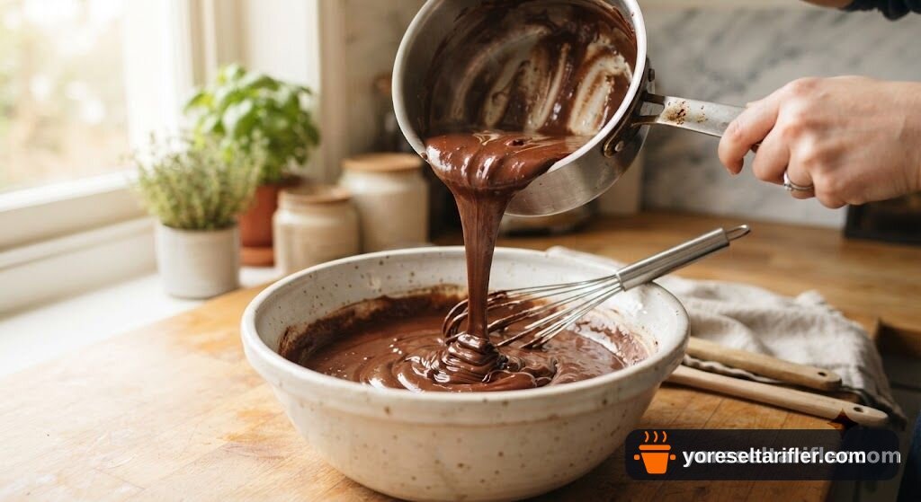 Antep Fıstıklı Yoğun Çikolatalı Brownie Tarifi — Adım 7