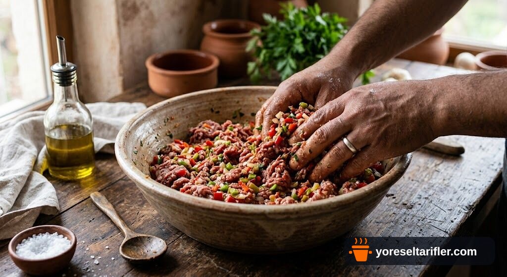 Antep Usulü Lahmacun Tarifi — Adım 3