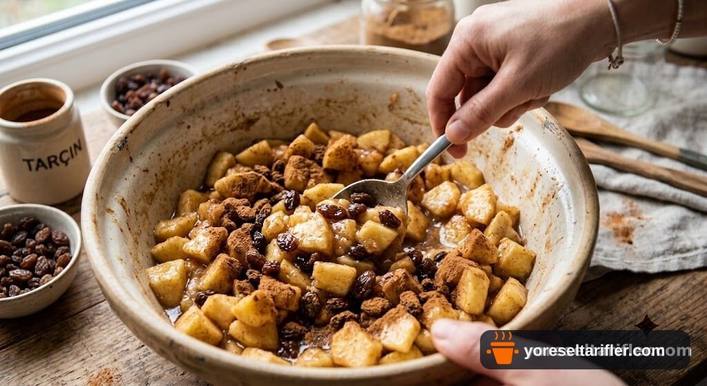 Apple Crumble (Elmalı Kırıntı Turta) Tarifi — Adım 2