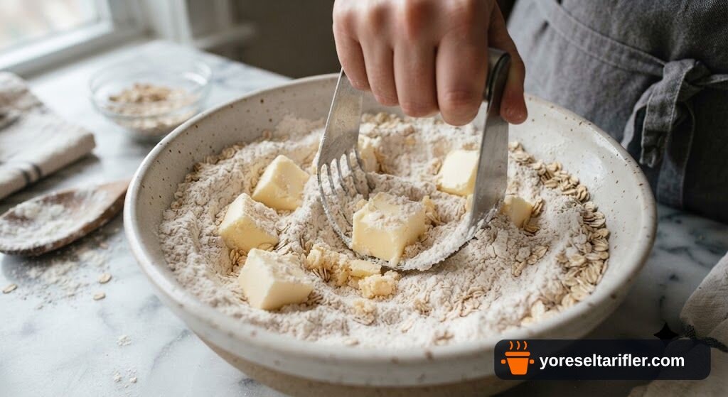 Apple Crumble (Elmalı Kırıntı Turta) Tarifi — Adım 4