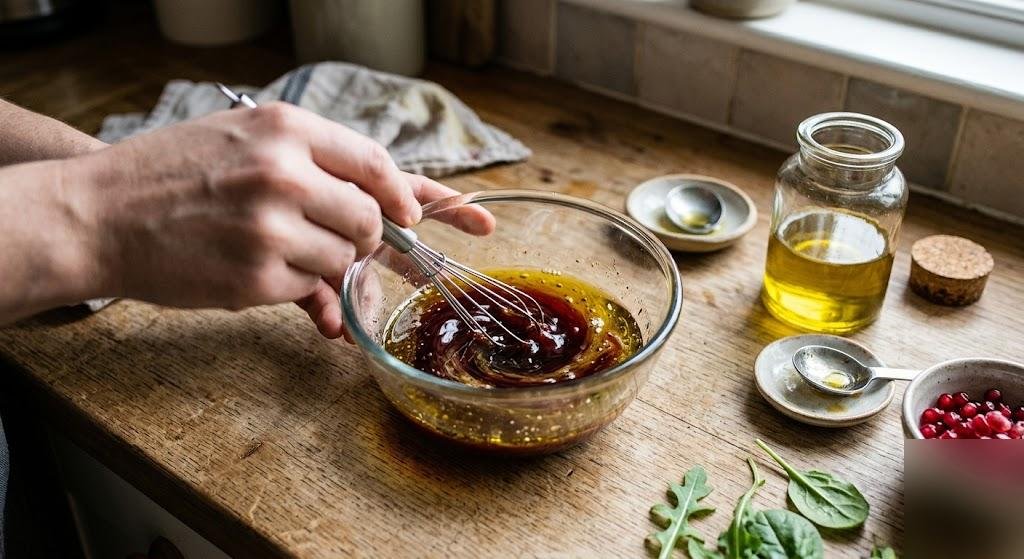 Armut ve Narlı Yeşillik Salatası Tarifi — Adım 4