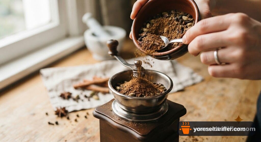 Aromatik Garam Masala Baharat Karışımı Tarifi — Adım 2