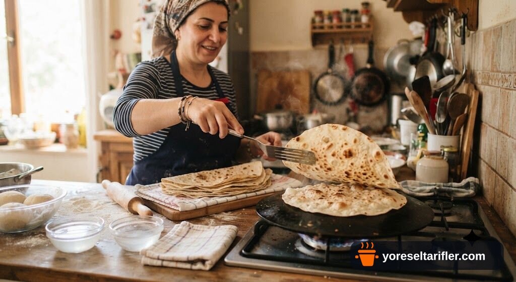 Aşmeran Lavaşlı Kahvaltılık Bohçası Tarifi — Adım 4