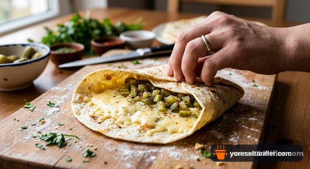 Aşmeran Lavaşlı Kahvaltılık Bohçası Tarifi — Adım 7
