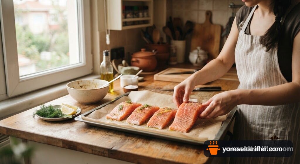 Avokado Ezmeli Somon Tarifi — Adım 1