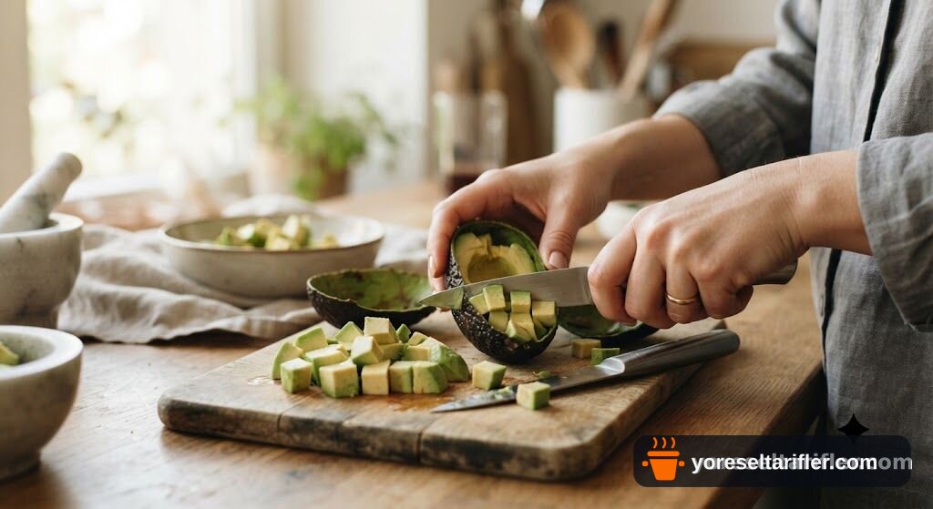 Avokado ve Roka Salatası Tarifi — Adım 2