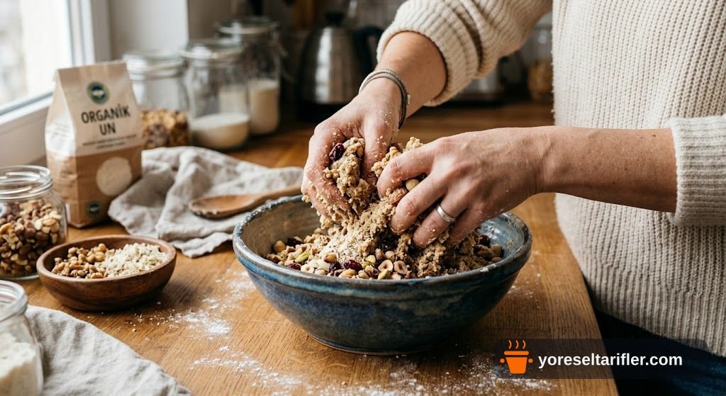 Badem Posasıyla Kıtır İçli Kurabiye Tarifi — Adım 2