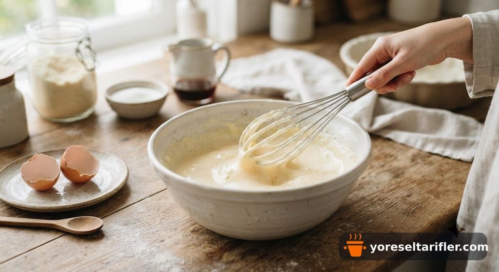 Badem Unlu Glutensiz Kek Tarifi — Adım 1