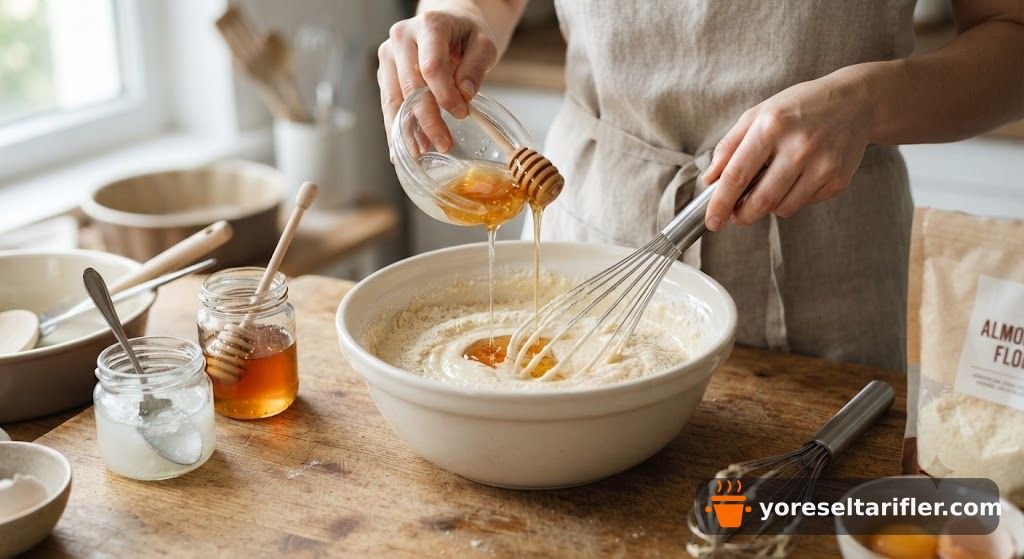 Badem Unlu Glutensiz Kek Tarifi — Adım 2