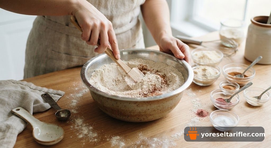 Badem Unlu Glutensiz Kek Tarifi — Adım 3