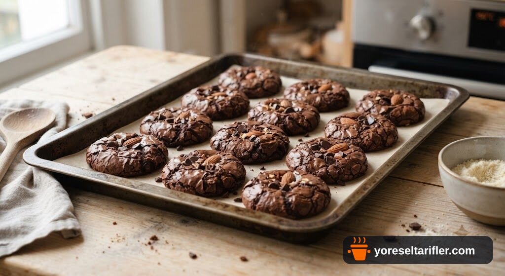 Badem Unu Fit Brownie Kurabiye Tarifi — Adım 5