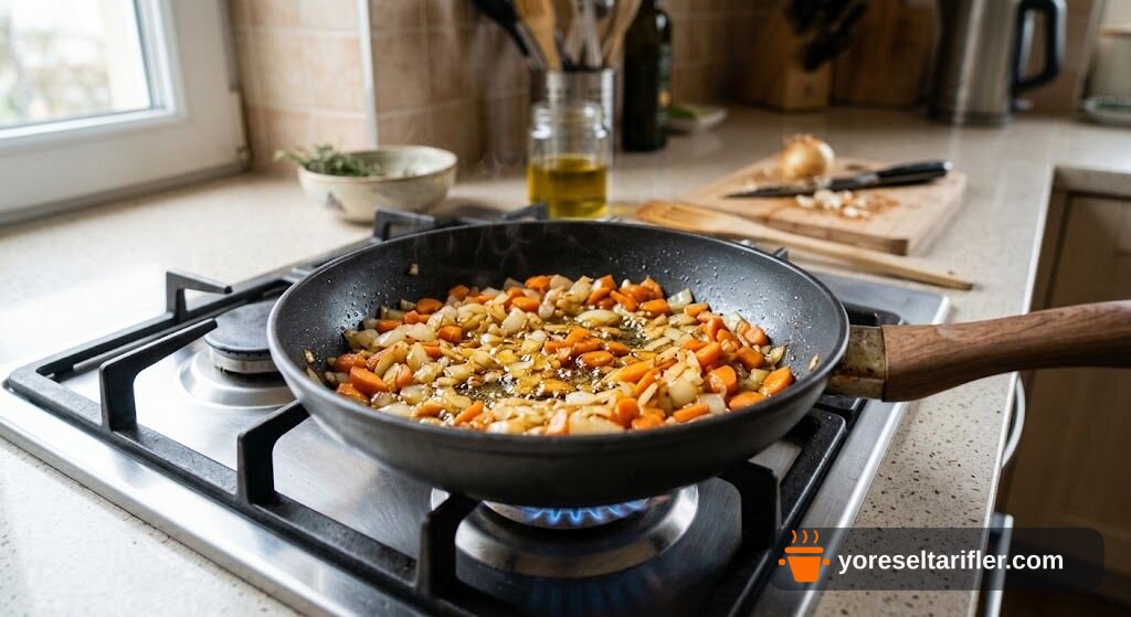 Baharatlı Havuçlu Soğanlı Omlet Tarifi — Adım 2