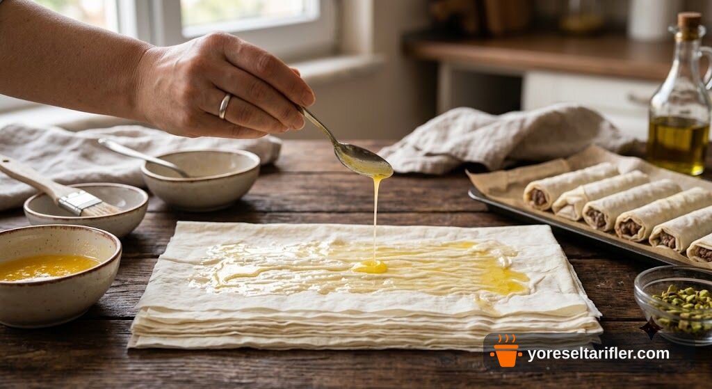 Baklava Yufkalı Beyti Sarma Tarifi — Adım 3