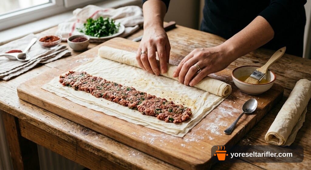 Baklava Yufkalı Beyti Sarma Tarifi — Adım 4