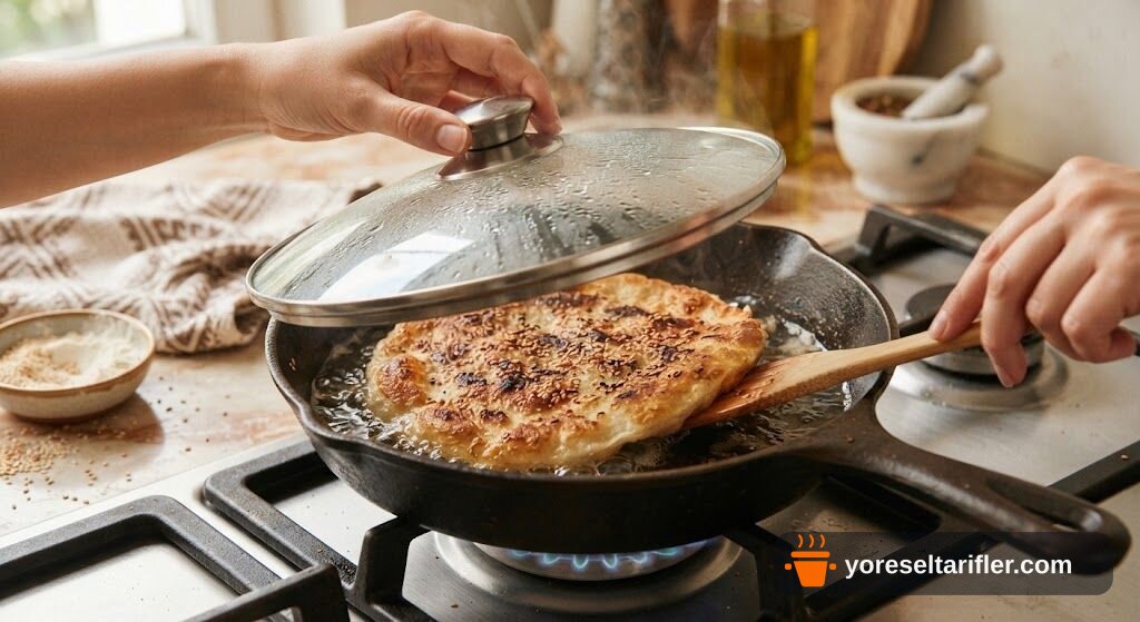 Baklavalık Yufkadan Çıtır Tava Böreği Tarifi — Adım 5