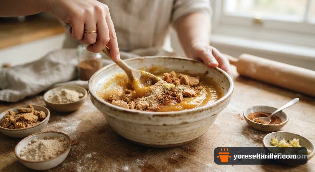 Pişmeyen Pratik Bal Kabağı Pastası Tarifi — Adım 2