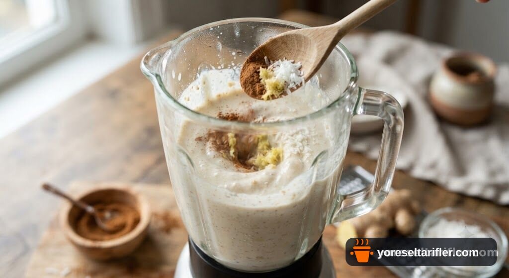 Bal Kabaklı Tarifi (Baharatlı Smoothie) — Adım 3