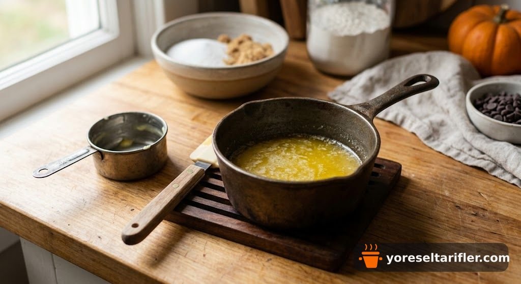 Bal Kabaklı Çikolatalı Kurabiye Tarifi — Adım 1