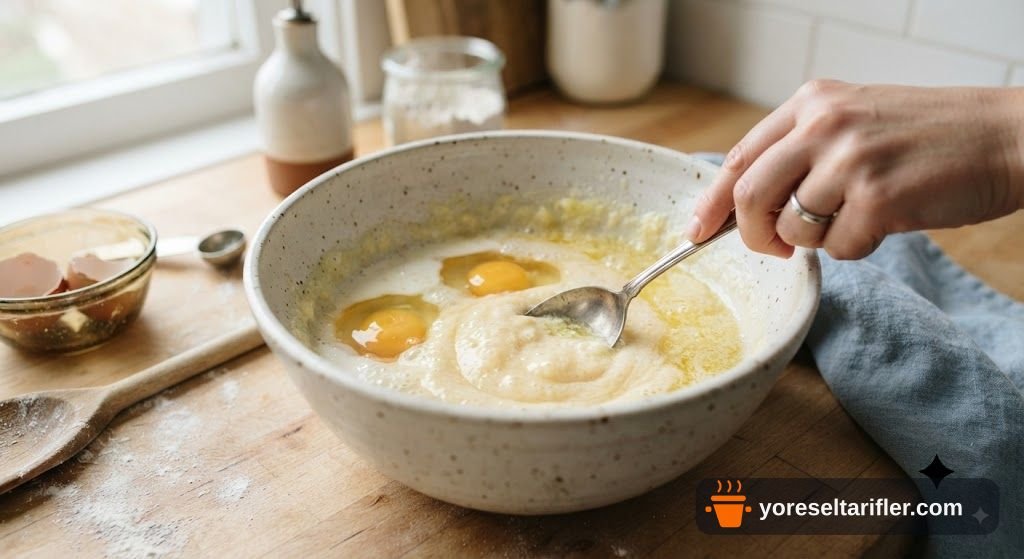 Bal Kabaklı Patatesli Yoğurtlu Kek Tarifi — Adım 14