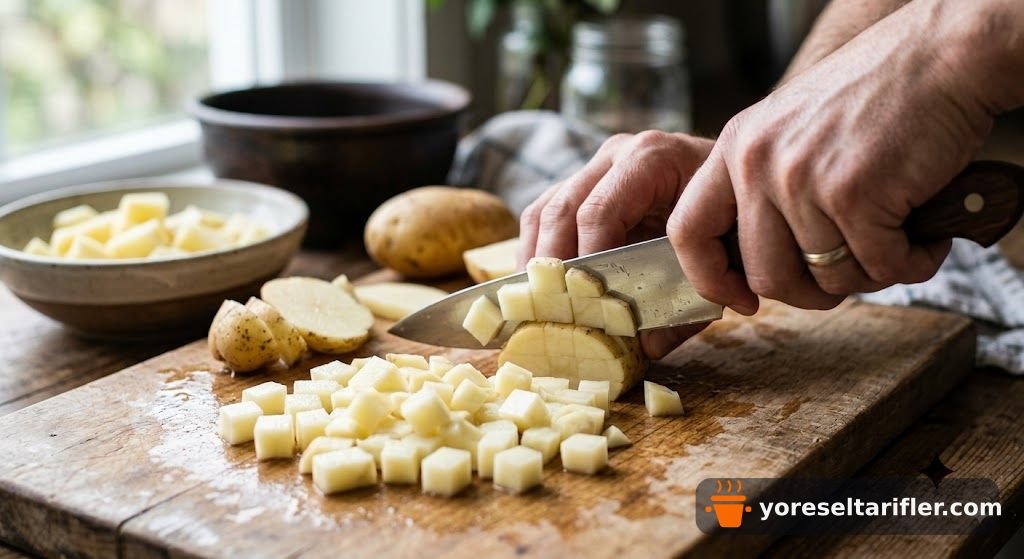 Bal Kabaklı Patatesli Yoğurtlu Kek Tarifi — Adım 3
