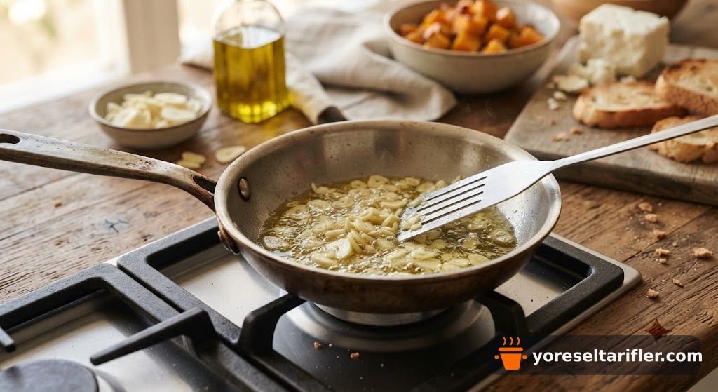 Bal Kabaklı Tulum Peynirli Bruschetta Tarifi — Adım 1