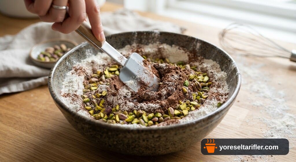 Bal ve Kakaoyla Şıkırtılı Islak Kek Tarifi — Adım 3
