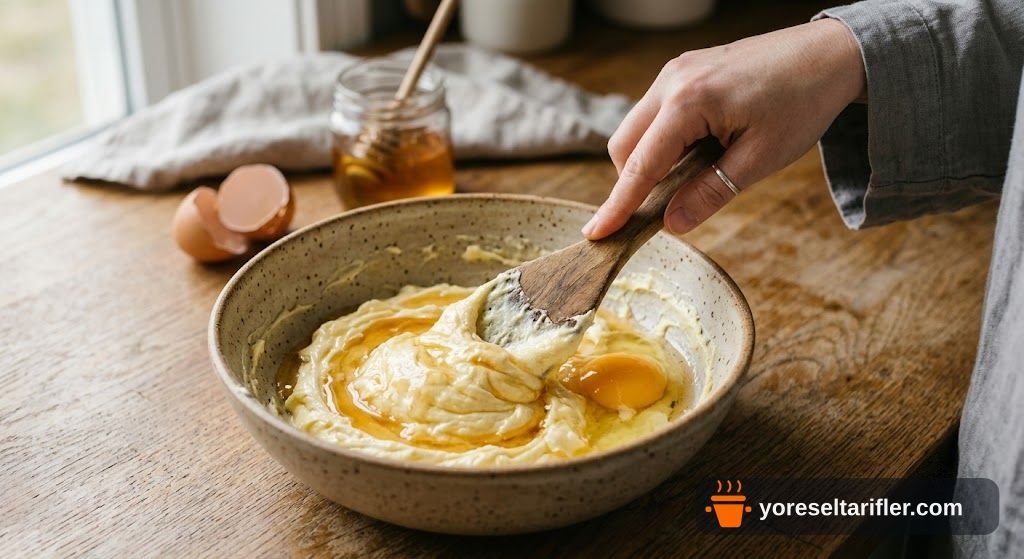 Bal ve Labneli Tam Buğdaylı Mini Tartolet Tarifi — Adım 1