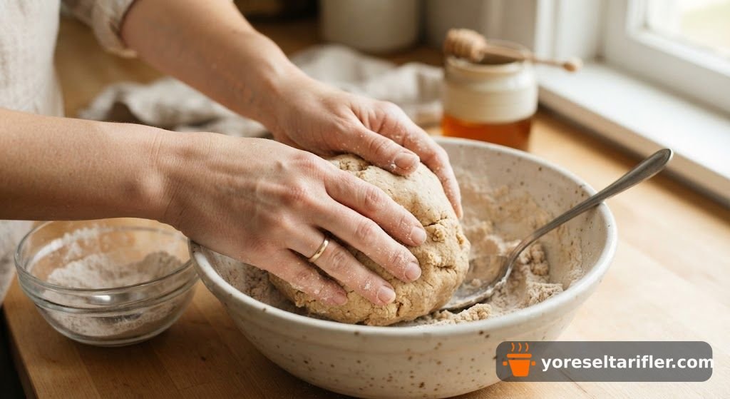 Bal ve Labneli Tam Buğdaylı Mini Tartolet Tarifi — Adım 2