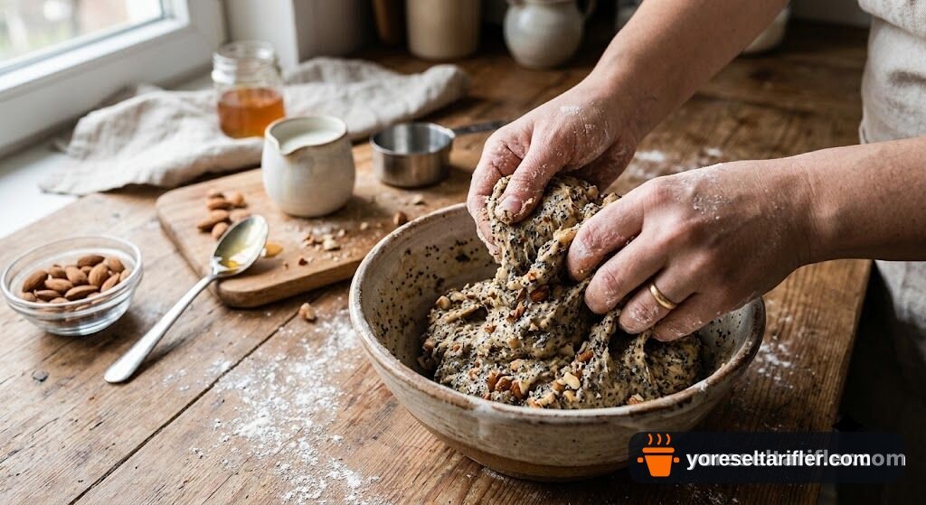 Ballı Badem Tatlısı Tarifi — Adım 3