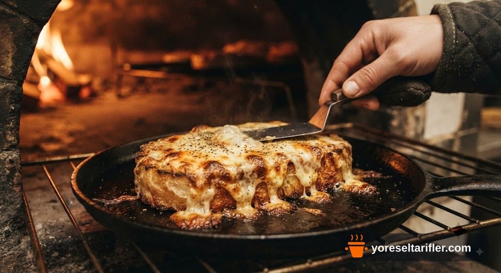 Bazlamadan Mango Chutney'li Croque Madame Tarifi — Adım 3