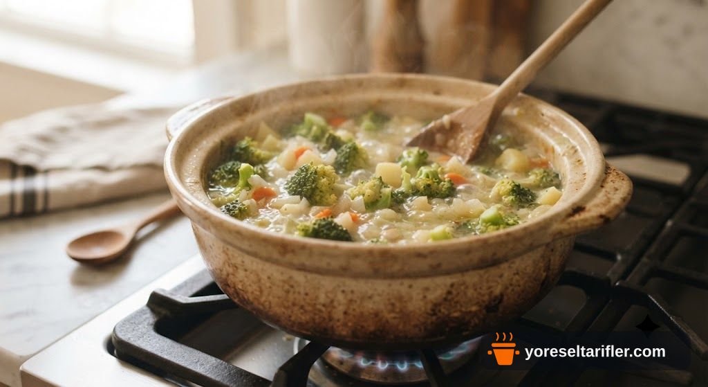 Bebekler İçin Brokoli Çorbası Tarifi — Adım 3