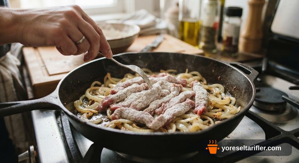 Beef Stroganoff Tarifi — Adım 4